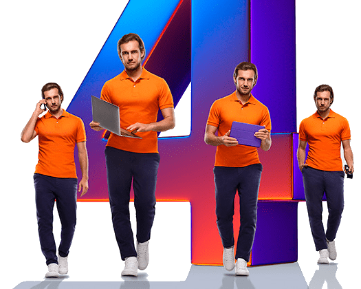 Великолепная четверка Ростелеком в деревня Кажаево (Республика Башкортостан)